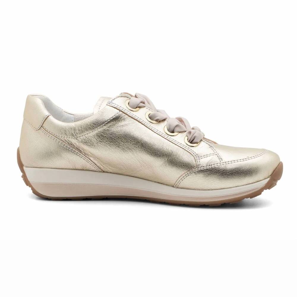 NEW ARA women's ollie sneaker in platinum 17
